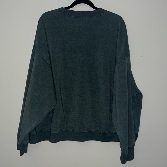 American Eagle Oversized Crop Sweatshirt - Picture 2 of 2